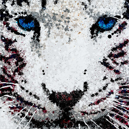 White Tiger, an artwork by Timothy Raines